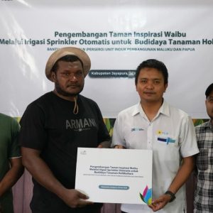 PLN UIP MPA Giatkan Electrifying Agriculture: Irigasi Otomatis Majukan Hortikultura Waibu