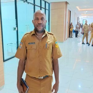 Pelaksana Tugas Direktur RSUD Jayapura, Andreas Pekey