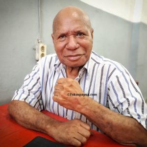 Yo Ondofofo Kampung Babrongko, Ramses Wally saat ditemui di Jayapura