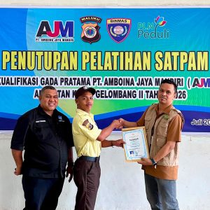 Perkuat Daya Saing SDM Lokal, PLN UIP MPA Cetak 15 Pemuda Teluk Elpaputih Menjadi Satpam Bersertifikat