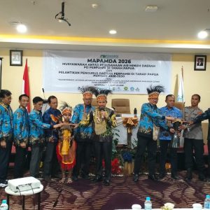 Musyawarah Antar Perusahaan Air Minum Daerah (MAPAMDA) yang digelar di Kota Jayapura dan di buka secara resmi oleh Wakil Walikota Jayapura Rustan Saru berlangsung di Hotel Horison Ultima Entrop Jayapura, pada (01/08/2026) Siang.