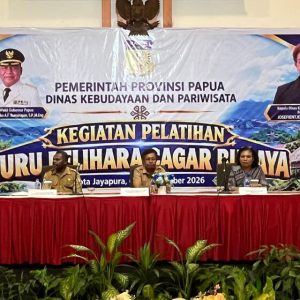 Disbudpar Papua Gelar Pelatihan bagi Juru Pelihara Situs Cagar Budaya se Papua